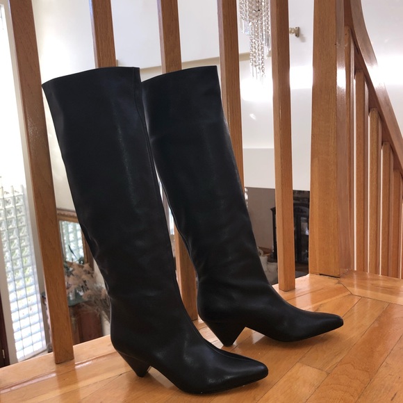 Vince Shoes - Vince Tall Leather Boots